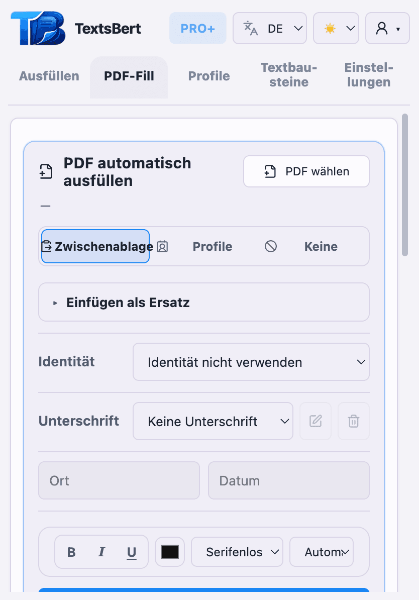 Durch Signaturen bleibt die PDF-Genehmigungsarbeit im selben Überprüfungsablauf.