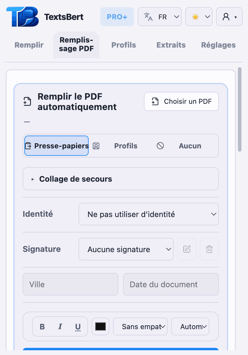 Les signatures maintiennent le travail d'approbation des PDF dans le même flux de révision.